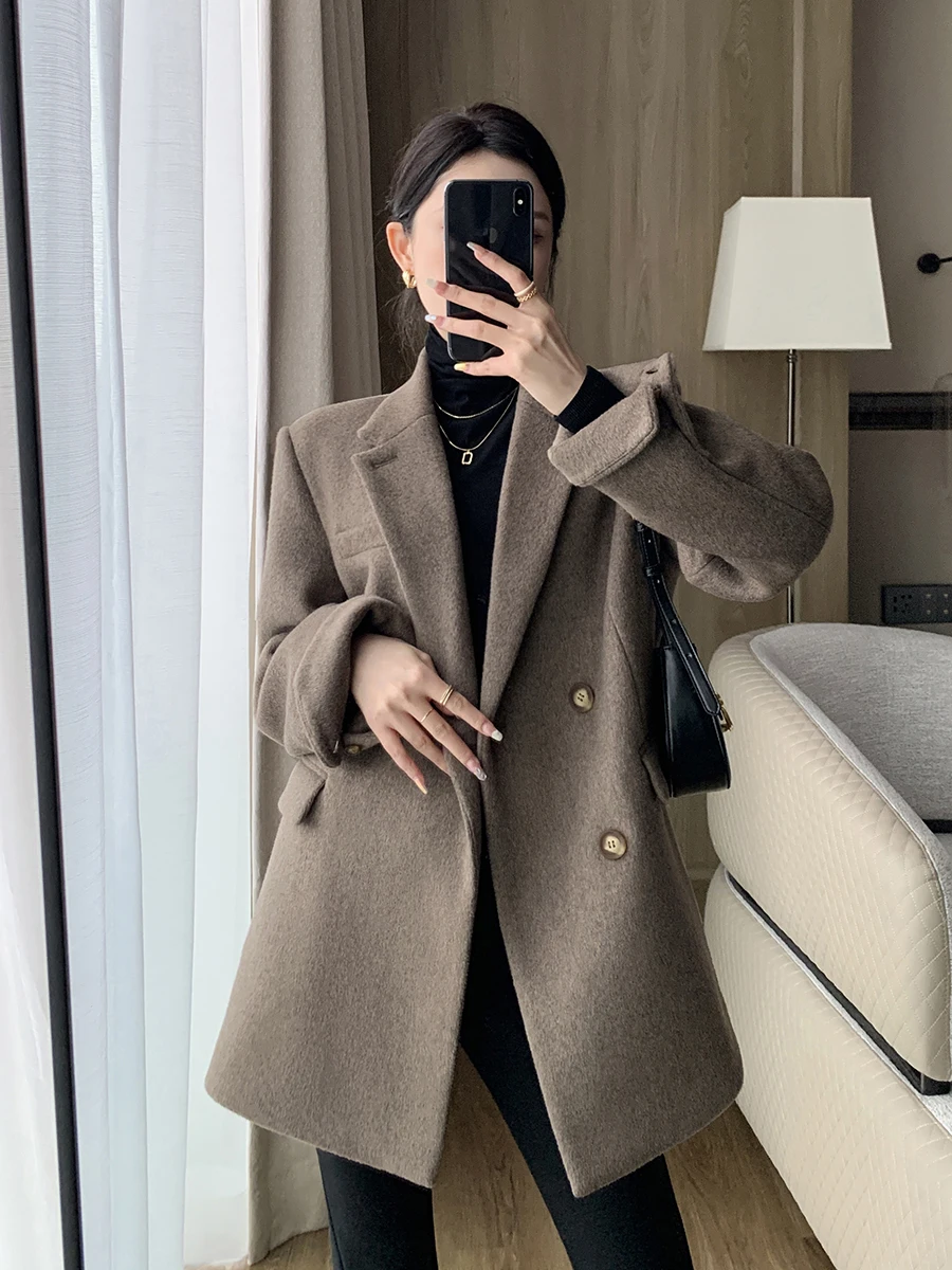 FT GUOGE Женский шерстяной пиджак однобортный для поездок на работу Sle Long Sve Regular Length Pure Color Осень Зима ...
FT GUOGE Женский шерстяной пиджак однобортный для поездок на работу Sle Long Sve Regular Length Pure Color Осень Зима ...