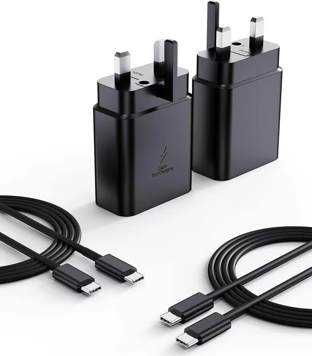 Новое супербыстрое зарядное устройство USB-C 45 Вт (2 шт.) для Samsung Galaxy S25 Ultra/S25, S24, S23, S22, S21, S20, S10 Ultra/Plus, A56, A55
Новое супербыстрое зарядное устройство USB-C 45 Вт (2 шт.) для Samsung Galaxy S25 Ultra/S25, S24, S23, S22, S21, S20, S10 Ultra/Plus, A56, A55