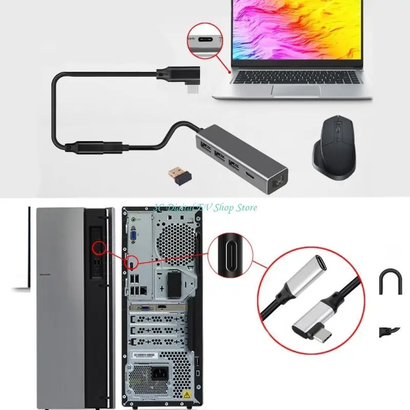 E74D Extension Cable Type-C Male To Female USB Connector Extension Cord for PC
E74D Extension Cable Type-C Male To Female USB Connector Extension Cord for PC