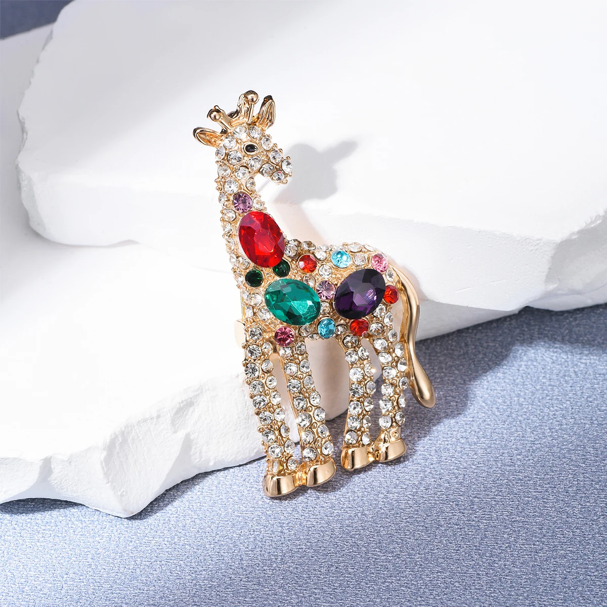 Harong Cute Giraffe Colorful Zircon Pin Brooch Exquisite Lapel Suit Dress Bag Badge Jewelry Gift for Women Men Friends Kids
Harong Cute Giraffe Colorful Zircon Pin Brooch Exquisite Lapel Suit Dress Bag Badge Jewelry Gift for Women Men Friends Kids