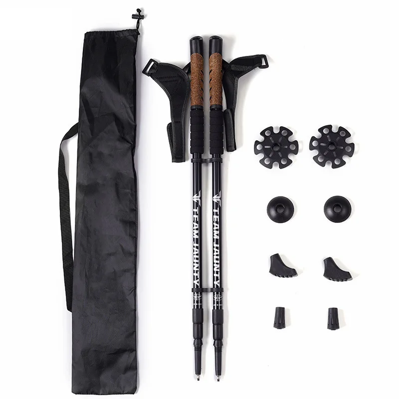 Nordic Walking Trekking Poles 2 Sticks with Anti-Shock System Telescopic Collapsible Ultralight for Camp Mountaining Backpacking
Nordic Walking Trekking Poles 2 Sticks with Anti-Shock System Telescopic Collapsible Ultralight for Camp Mountaining Backpacking