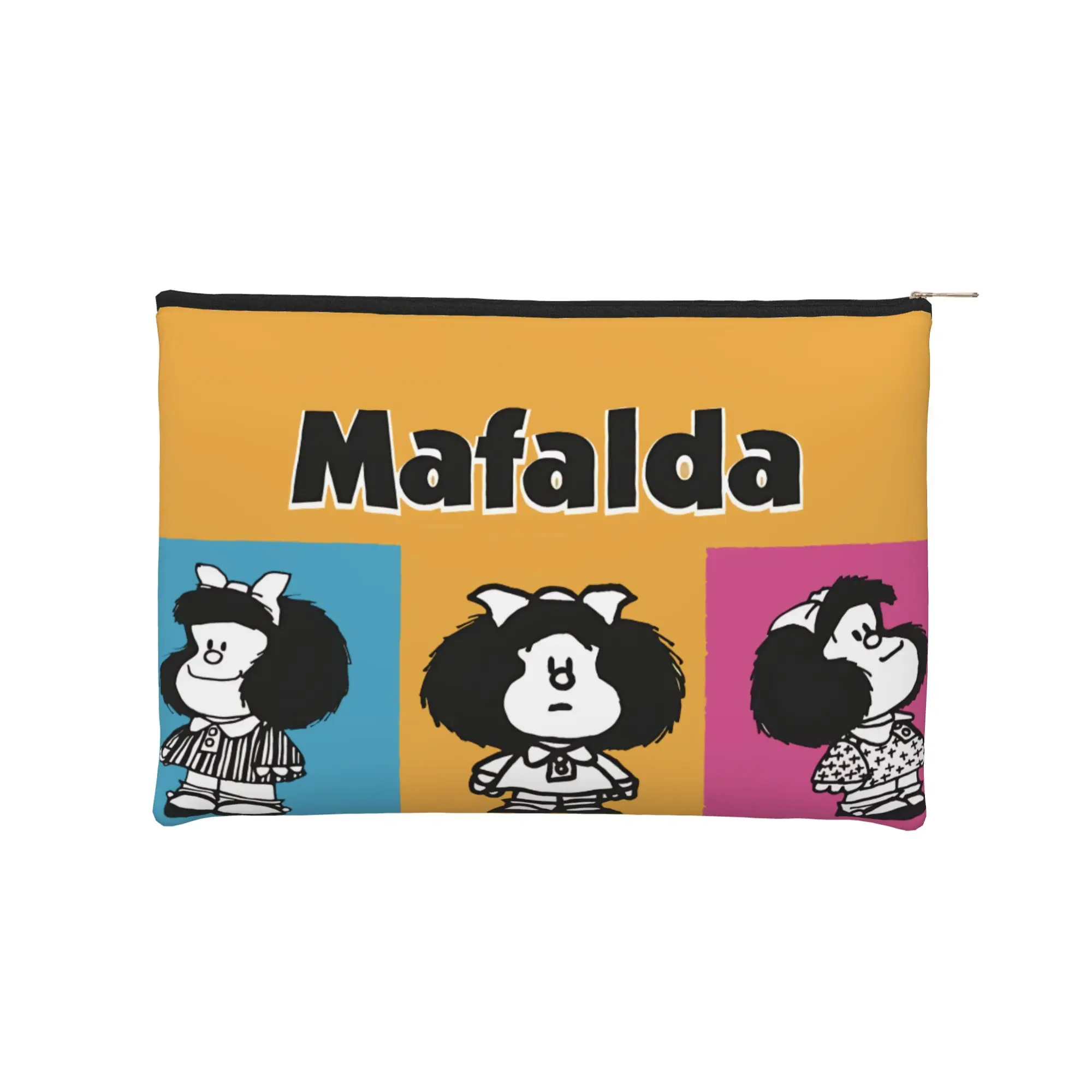 Легкая косметичка Big Ideas M-Mafalda на молнии, органайзер для косметики, портативная сумка для хранения, 1 шт.
Легкая косметичка Big Ideas M-Mafalda на молнии, органайзер для косметики, портативная сумка для хранения, 1 шт.