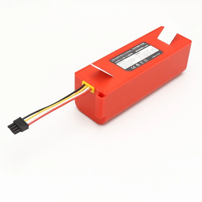 14.4V Suitable for Xiaomi Robotic Vacuum Cleaner Battery Robot 6000mAh 1S2 Generation Long Endurance Rechargeable Battery
14.4V Suitable for Xiaomi Robotic Vacuum Cleaner Battery Robot 6000mAh 1S2 Generation Long Endurance Rechargeable Battery