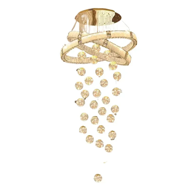 Villa Hollow Chandelier Duplex Hotel Clubhouse Crystal Light High Gypsy Living Room LED Light
Villa Hollow Chandelier Duplex Hotel Clubhouse Crystal Light High Gypsy Living Room LED Light