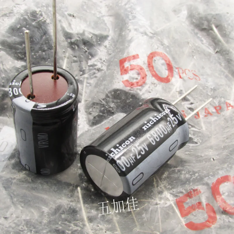 10-100pcs 6800UF 25V VR 25V6800UF 85 ℃ 20x31 Nichicon Electric Wood Head Filter Electrolytic Capacitor
10-100pcs 6800UF 25V VR 25V6800UF 85 ℃ 20x31 Nichicon Electric Wood Head Filter Electrolytic Capacitor