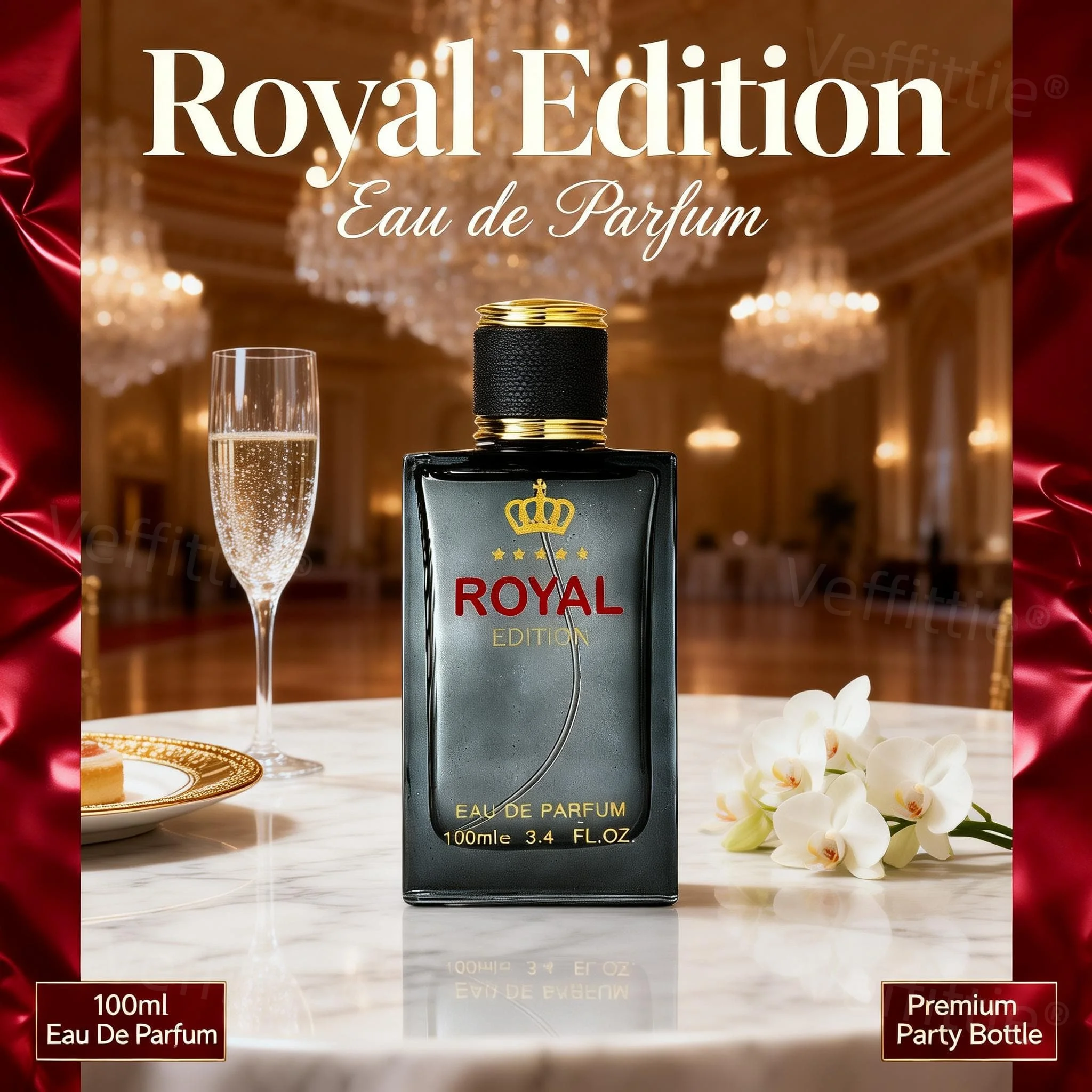 Gala Night Royal Amber Eau De Parfum, 100ml Sleek Black Bottle, Evening Banquet Wear, Elegant Warm Aroma for Special Occasions
Gala Night Royal Amber Eau De Parfum, 100ml Sleek Black Bottle, Evening Banquet Wear, Elegant Warm Aroma for Special Occasions