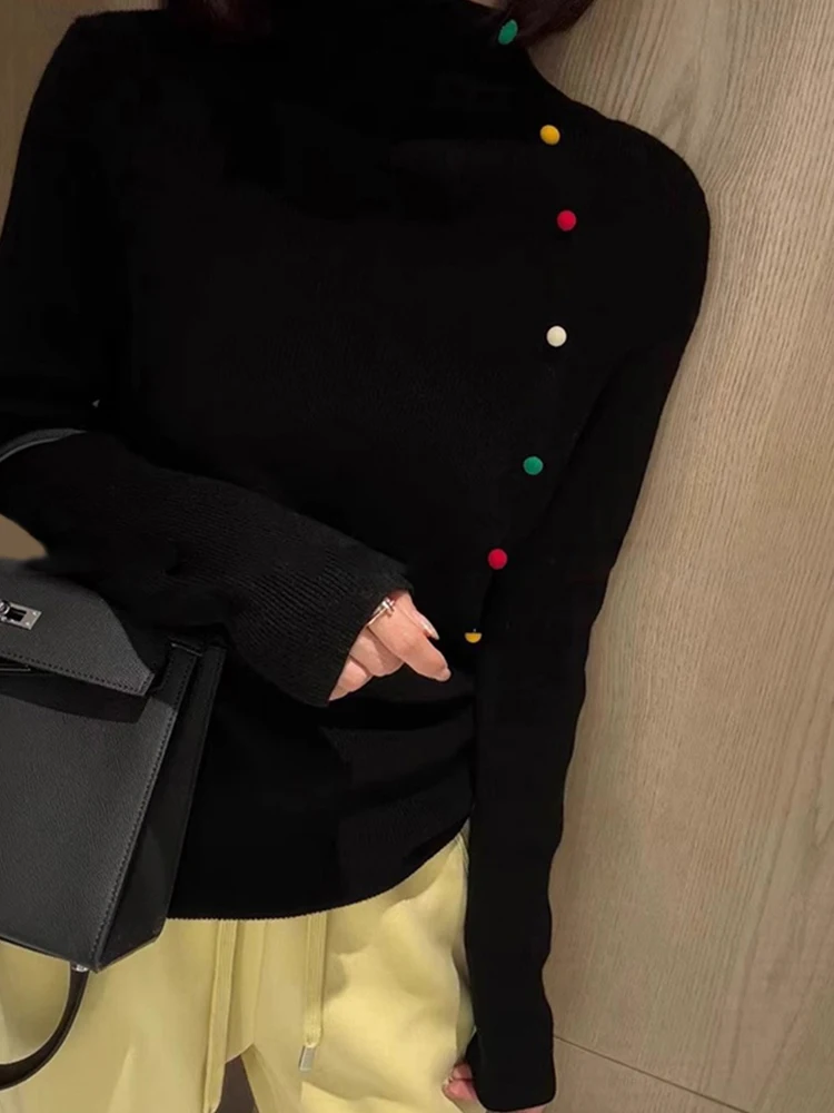 Антивозрастная шерстяная основа с высоким воротником в стиле ретро, зимняя утягивающая внутренняя одежда, вязаный свитер Faion, универсальный женский топ Camere
Антивозрастная шерстяная основа с высоким воротником в стиле ретро, зимняя утягивающая внутренняя одежда, вязаный свитер Faion, универсальный женский топ Camere