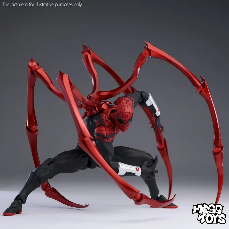 New Mess Toys Superior Spider Man Figure Suit Neighbor Symbiote Scarlet Spider Kaine Black Red Spider Anime Action Figure Gifts
New Mess Toys Superior Spider Man Figure Suit Neighbor Symbiote Scarlet Spider Kaine Black Red Spider Anime Action Figure Gifts