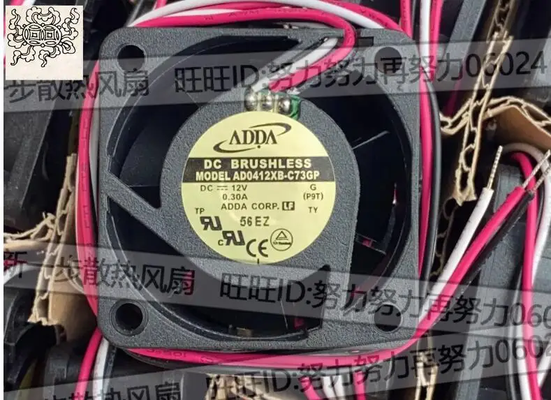Ltsf For ADDA AD0412XB-C73GP DC 12V 0.30A 40x40x20mm 3-Wire Server Cooling Fan
Ltsf For ADDA AD0412XB-C73GP DC 12V 0.30A 40x40x20mm 3-Wire Server Cooling Fan