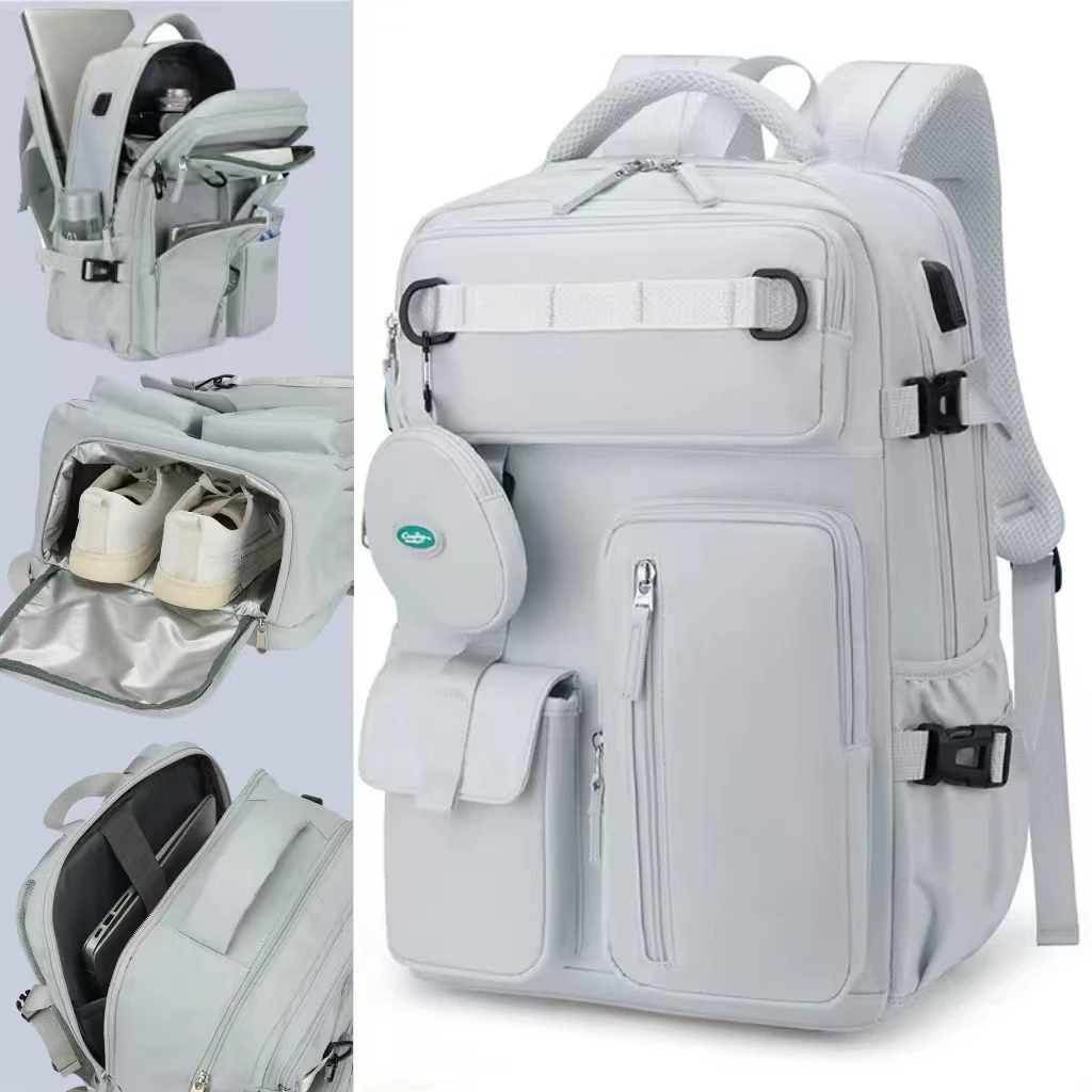 Mochila de viaje de negocios duradera, mochila de escuela secundaria, bolsa de ordenador multifuncional de gran capacidad, mochi
Mochila de viaje de negocios duradera, mochila de escuela secundaria, bolsa de ordenador multifuncional de gran capacidad, mochi