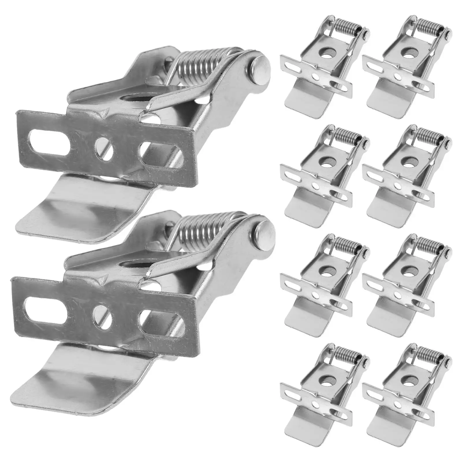 10pcs Spring Clips for Recessed Lighting High Hardness Metal Lamp Accessories Downlight Clamps Ceiling Securing Clips
10pcs Spring Clips for Recessed Lighting High Hardness Metal Lamp Accessories Downlight Clamps Ceiling Securing Clips