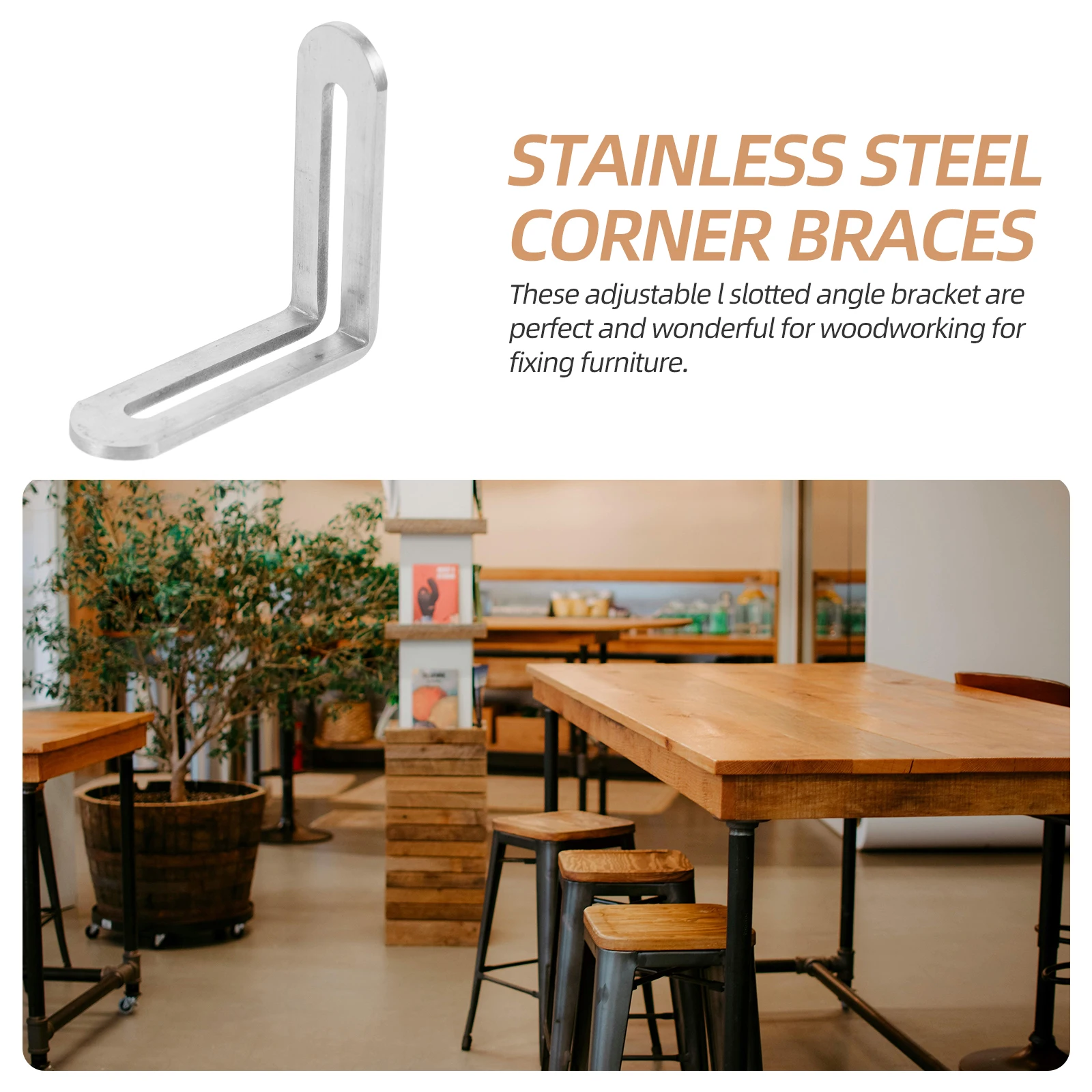 4pcs Corner Brackets Adjustable Angle Braces Black Metal Supports Wood Shelves L Brackets Wall Mount Hardware
4pcs Corner Brackets Adjustable Angle Braces Black Metal Supports Wood Shelves L Brackets Wall Mount Hardware
