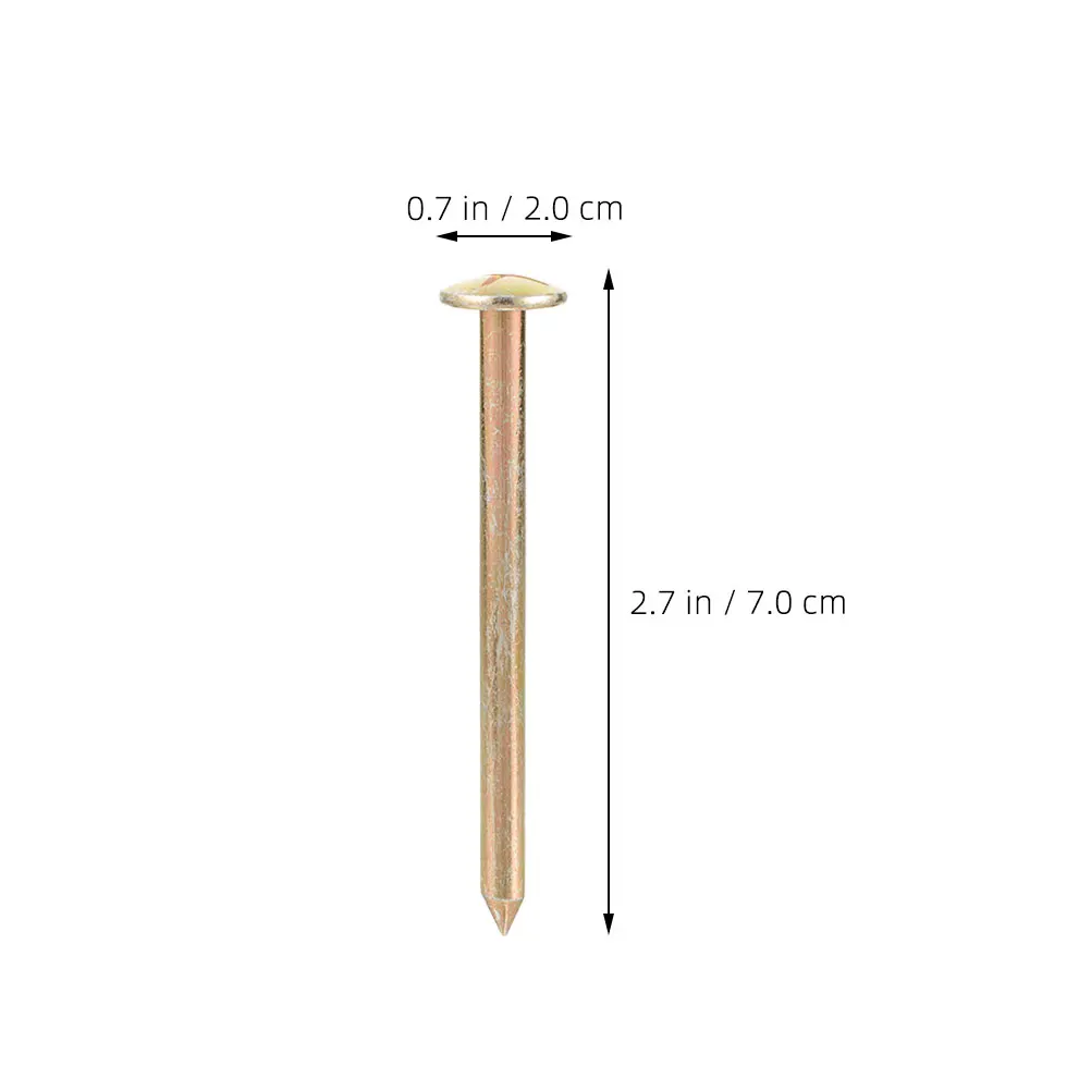10pcs Survey Nails For Accurate Measurement Multi Functional Survey Marker Stakes For Control Points Level Points
10pcs Survey Nails For Accurate Measurement Multi Functional Survey Marker Stakes For Control Points Level Points