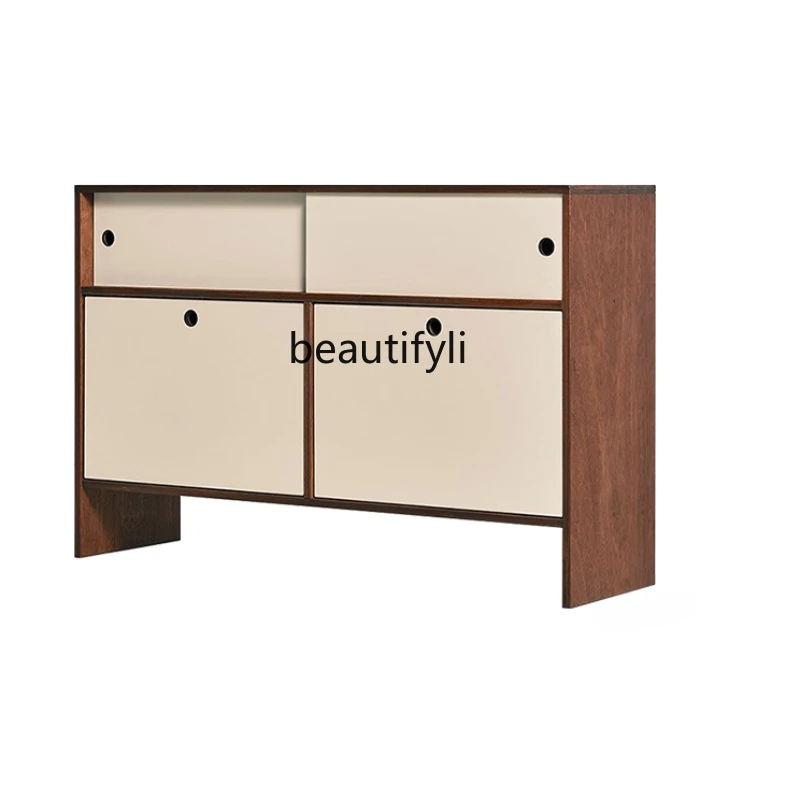 yj15 Solid Wood Storage Cabinet Ins Quiet Style Dining Side Simple Retro TV Cabinet Living Room Storage Cabinet
yj15 Solid Wood Storage Cabinet Ins Quiet Style Dining Side Simple Retro TV Cabinet Living Room Storage Cabinet
