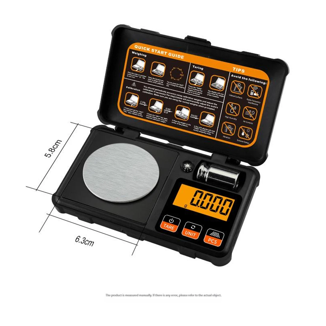 Customizable Toolbox Portable Precision Scale Pocket Jewelry Scale Baking Herb Weighing Scale
Customizable Toolbox Portable Precision Scale Pocket Jewelry Scale Baking Herb Weighing Scale