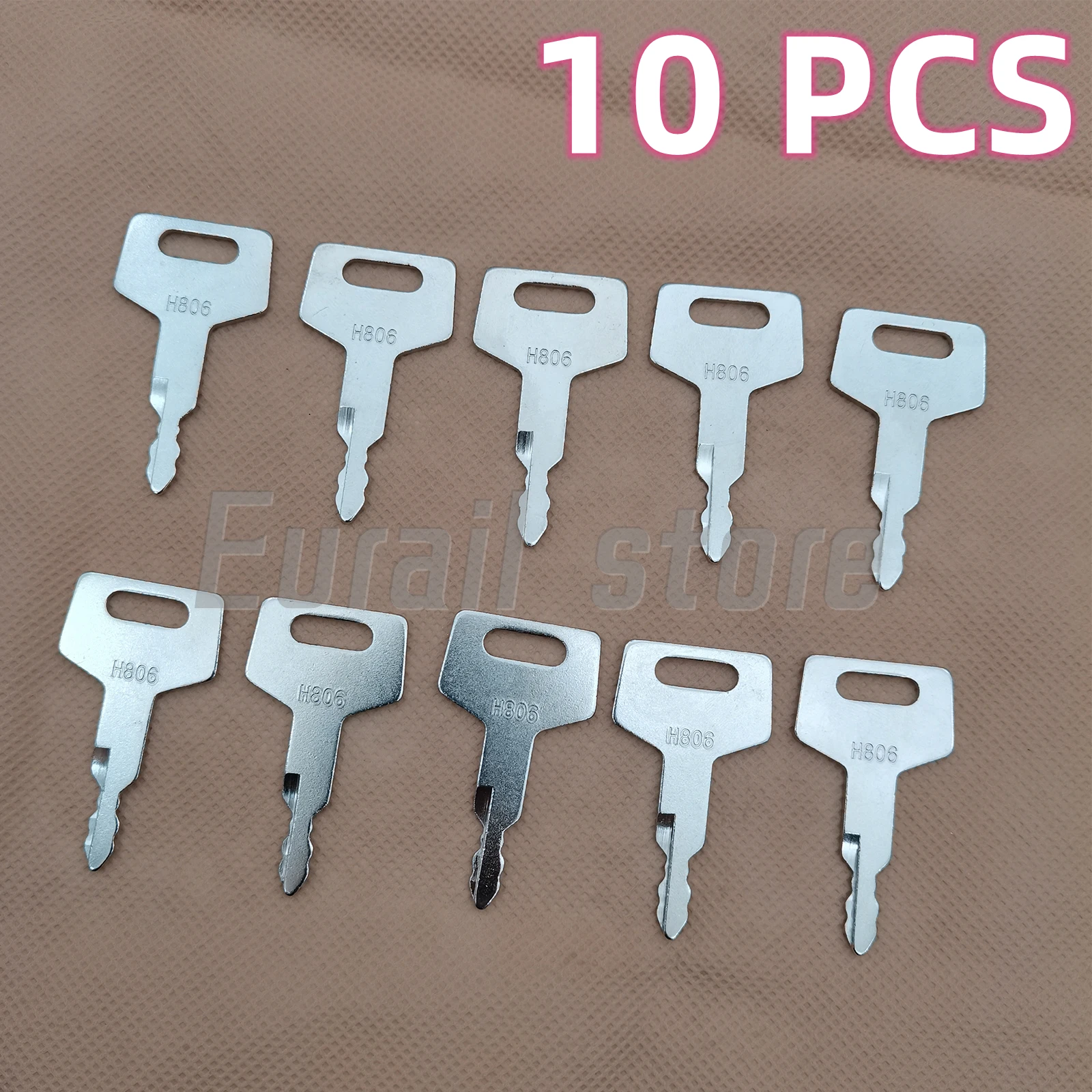 10 шт. ключ H806 для экскаватора Takeuchi, гусеничного погрузчика BU1698X2, замок открытой двери, ключ запуска зажигания
10 шт. ключ H806 для экскаватора Takeuchi, гусеничного погрузчика BU1698X2, замок открытой двери, ключ запуска зажигания