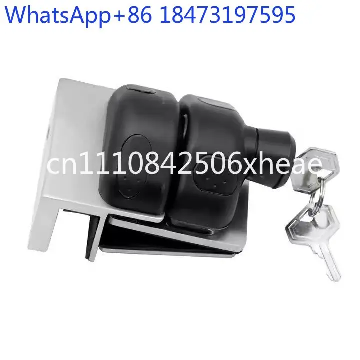 Stainless steel latch glass door lock All stainless steel Glass partition magnetic door lock
Stainless steel latch glass door lock All stainless steel Glass partition magnetic door lock