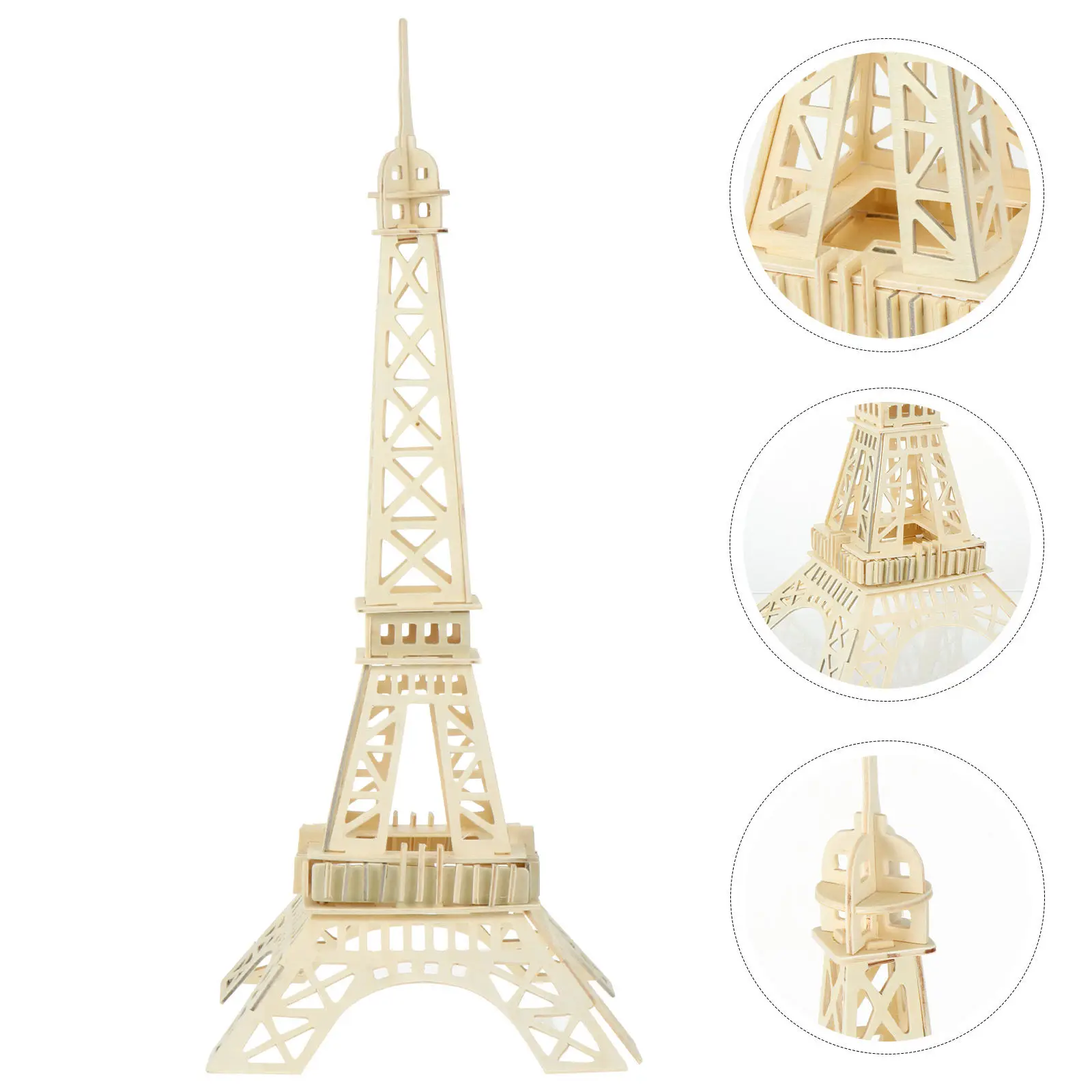 1Set Wooden Eiffel Tower Puzzle DIY Educational 3D Assemble Puzzle Creative Self-Assembly Jigsaw Enhance Kids Imagination
1Set Wooden Eiffel Tower Puzzle DIY Educational 3D Assemble Puzzle Creative Self-Assembly Jigsaw Enhance Kids Imagination