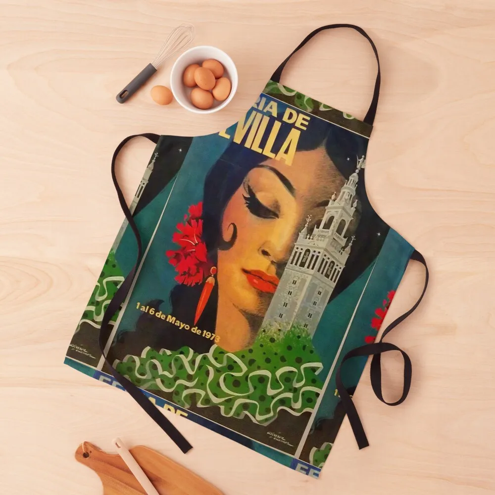 Feria de Sevilla Vintage Print Apron carpenter Kitchen Supplies Idea Goods Apron
Feria de Sevilla Vintage Print Apron carpenter Kitchen Supplies Idea Goods Apron