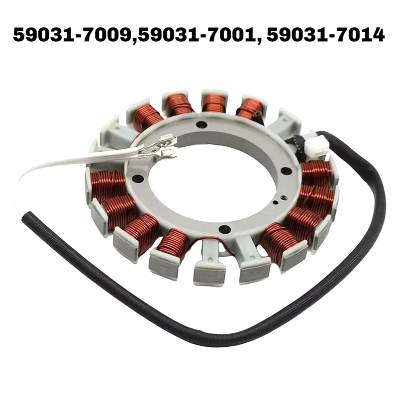 ABZY-59031-7009 Magneto Stator Coil 59031-7001, 59031-7014 For Kawasaki FH580V FH680V FX850V FX1000V Engines
ABZY-59031-7009 Magneto Stator Coil 59031-7001, 59031-7014 For Kawasaki FH580V FH680V FX850V FX1000V Engines