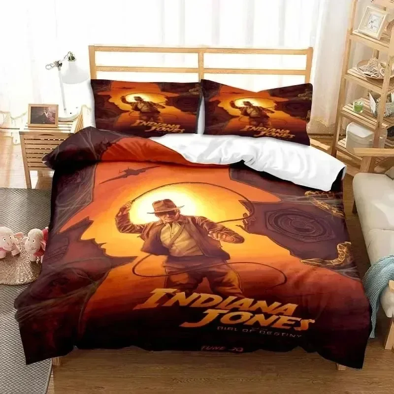 Indiana Jones The Dial of Destiny Stylish Bedding Set Single Double King Size Boys Bedroom Quilt Cover Polyester Duvet Cover Set
Indiana Jones The Dial of Destiny Stylish Bedding Set Single Double King Size Boys Bedroom Quilt Cover Polyester Duvet Cover Set