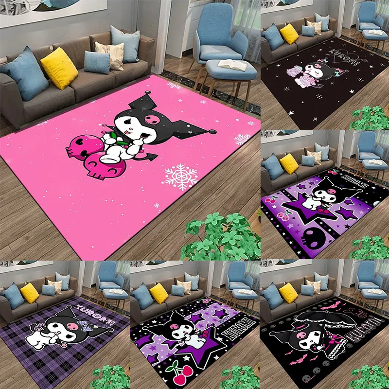 MINISO Sanrio Kuromi Carpet Yoga Living Room Decor Children's Crawling Mat Doormat Living Room Area Rug Games Area Washroom Mat
MINISO Sanrio Kuromi Carpet Yoga Living Room Decor Children's Crawling Mat Doormat Living Room Area Rug Games Area Washroom Mat