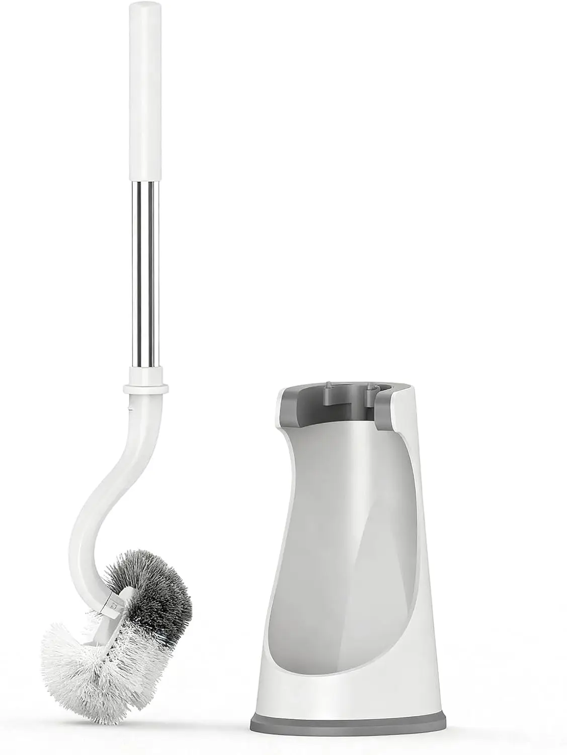 Curved Toilet Brush & Holder Set, Non-Slip Handle, Deep Clean Dead Corners, Ventilated Holder, Easy Install
Curved Toilet Brush & Holder Set, Non-Slip Handle, Deep Clean Dead Corners, Ventilated Holder, Easy Install