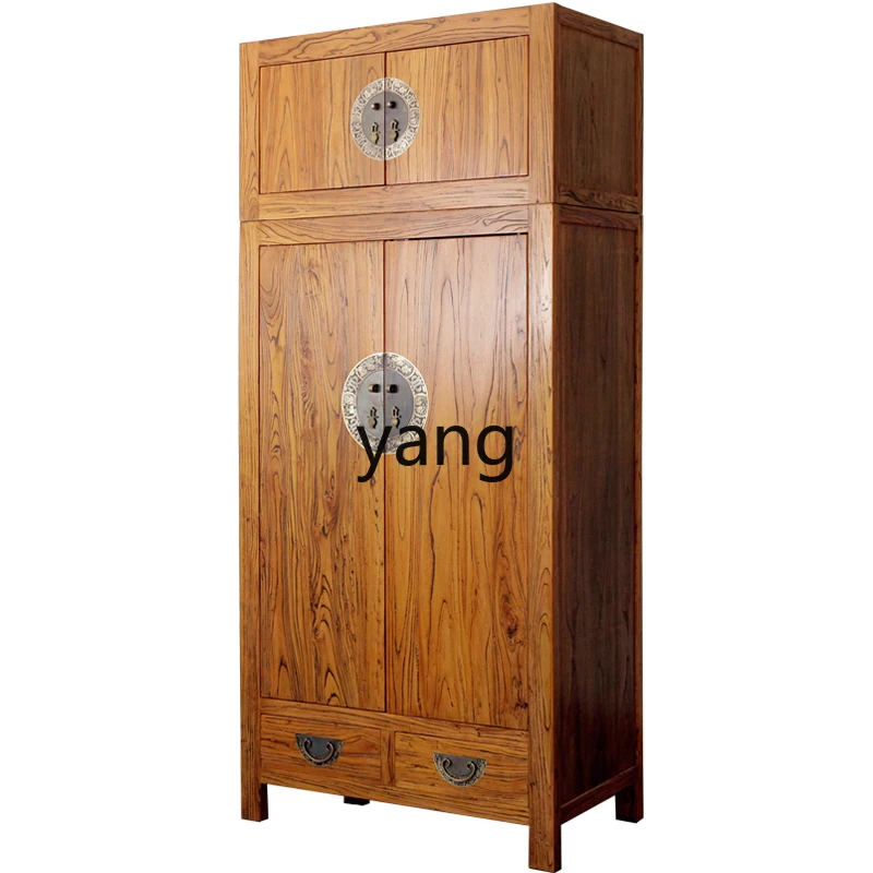 LT old elm top box cabinet new Chinese classical storage multi-functional simple solid wood wardrobe
LT old elm top box cabinet new Chinese classical storage multi-functional simple solid wood wardrobe