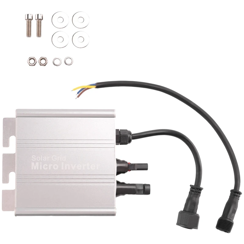 Мини-инвертор на солнечной батарее 120W DC 18-50V To AC 110/220V Mini On Grid Inverter For Home MPPT Solar
Мини-инвертор на солнечной батарее 120W DC 18-50V To AC 110/220V Mini On Grid Inverter For Home MPPT Solar