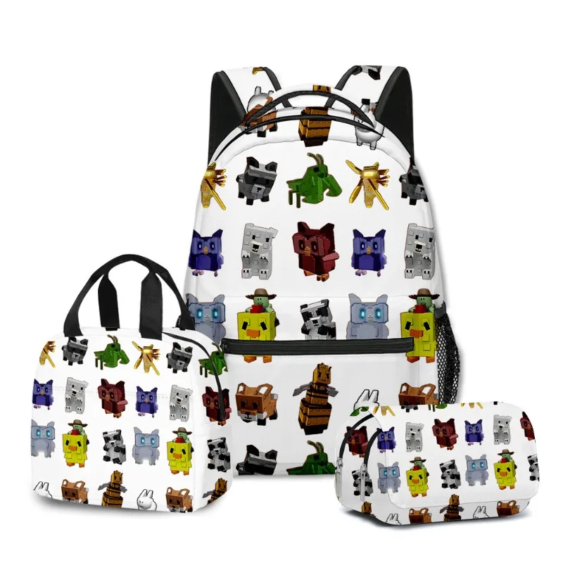 3D Game Roblox Grow A Garden Primary and Secondary School Students Schoolbag Backpack Lunch Bag Pencil Bag School Bag 3pcs/set
3D Game Roblox Grow A Garden Primary and Secondary School Students Schoolbag Backpack Lunch Bag Pencil Bag School Bag 3pcs/set