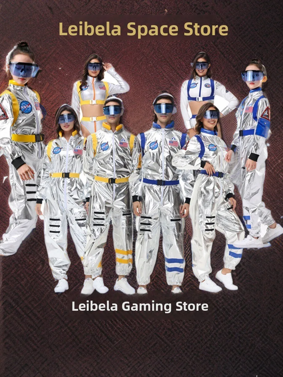 Space Pilot Cosplay Costume Halloween Party Outfit Adult Children Nightclub Dress up Suit the Wandering Earth Performance
Space Pilot Cosplay Costume Halloween Party Outfit Adult Children Nightclub Dress up Suit the Wandering Earth Performance