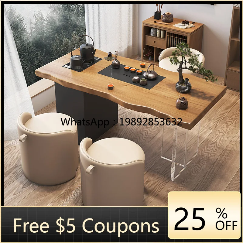 LYY New Chinese Style Office Solid Wood Tea Table and Chair Set for Small Apartments Home Tea Table Tea Desk
LYY New Chinese Style Office Solid Wood Tea Table and Chair Set for Small Apartments Home Tea Table Tea Desk