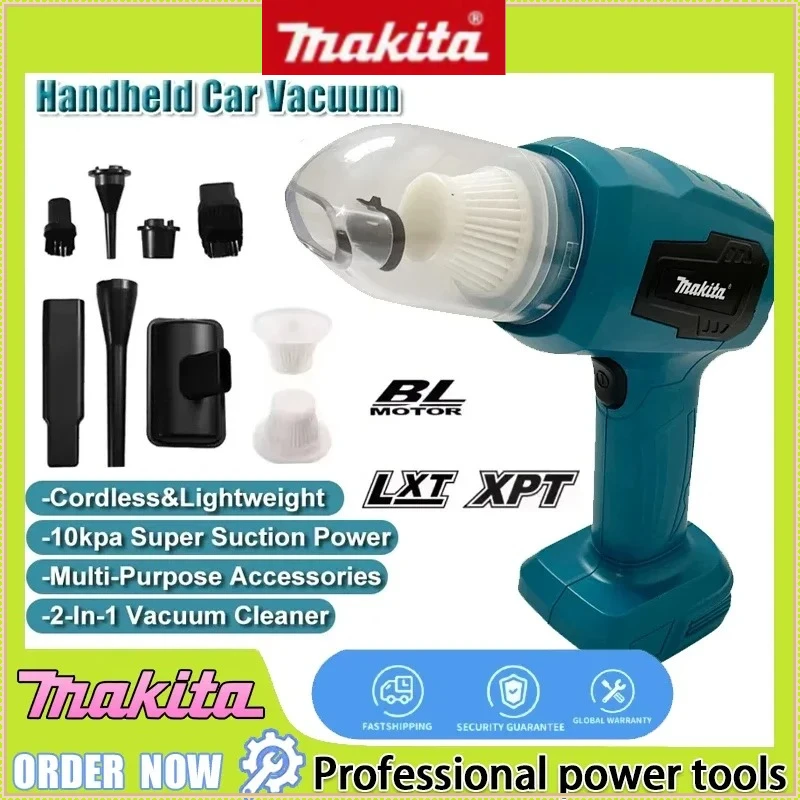 Мини-пылесос Makita для автомобиля, многофункциональный, портативный, перезаряжаемый, инструмент для сбора пыли, работает от аккумулятора Makita.
Мини-пылесос Makita для автомобиля, многофункциональный, портативный, перезаряжаемый, инструмент для сбора пыли, работает от аккумулятора Makita.