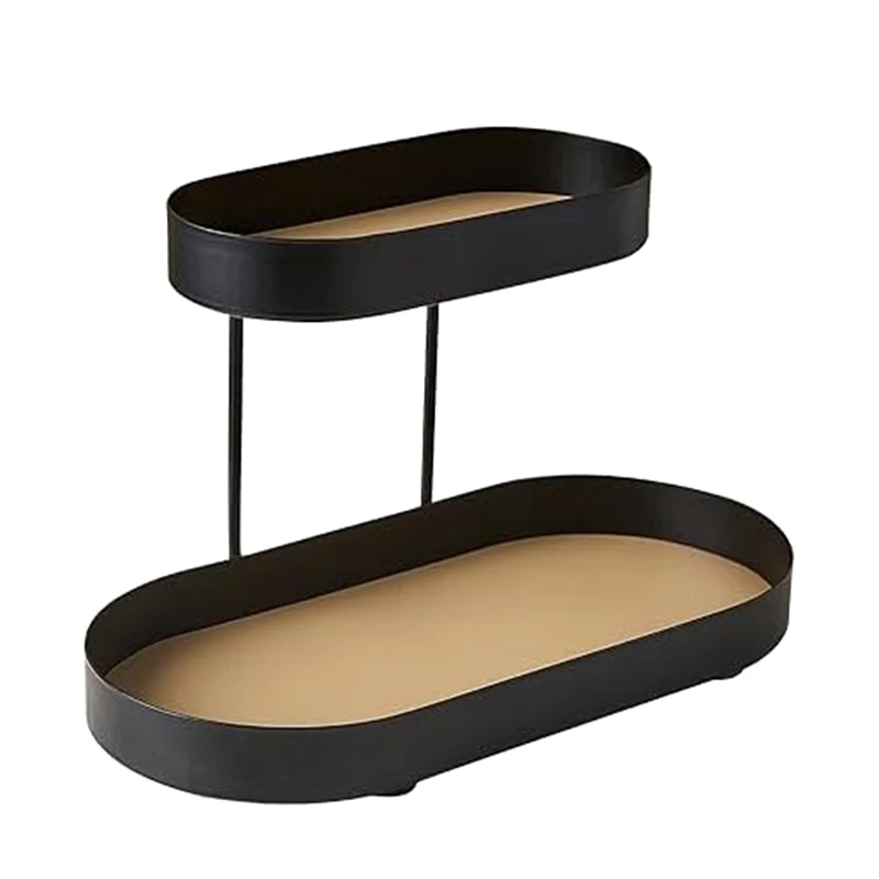 Leather Iron Black Perfume Tray-Perfume Stand Organizer For Dresser,Double Black Cosmetic Perfume Storage Rack Easy Install
Leather Iron Black Perfume Tray-Perfume Stand Organizer For Dresser,Double Black Cosmetic Perfume Storage Rack Easy Install