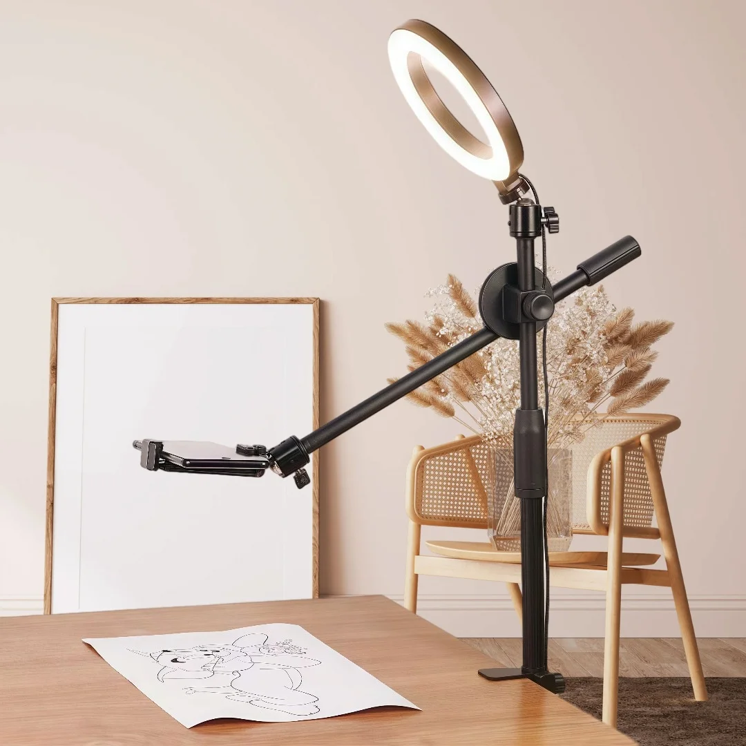 Horizontal Tripod for Phone Smartphone Table Overhead Tripod Stand for Mobile Cellphone Filming Photography Articulated Arm
Horizontal Tripod for Phone Smartphone Table Overhead Tripod Stand for Mobile Cellphone Filming Photography Articulated Arm