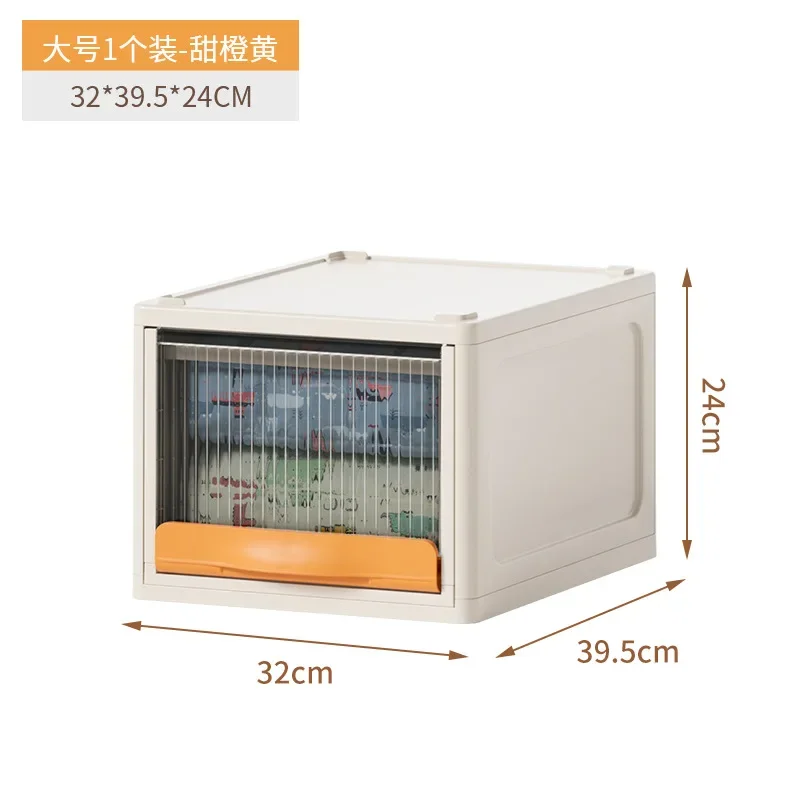 1pc Large Off-white Storage Box with Orange Handle, Plastic Organizer with Handle Lock Foldable Home Utility Cabinet for Storage
1pc Large Off-white Storage Box with Orange Handle, Plastic Organizer with Handle Lock Foldable Home Utility Cabinet for Storage