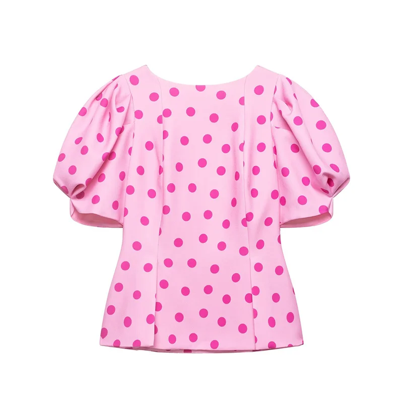 Summer Women's Printed Shirts Tops 2026 New Fashion Short Sleeved Casual Blouses Short Sleeved Shirt
Summer Women's Printed Shirts Tops 2026 New Fashion Short Sleeved Casual Blouses Short Sleeved Shirt