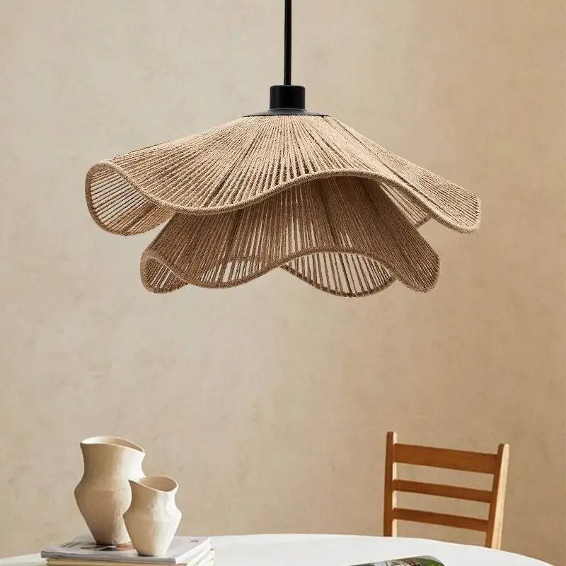 Art lamp wabi sandy wind hemp rope chandelier zen tea room homestay retro industrial restaurant bedroom antique
Art lamp wabi sandy wind hemp rope chandelier zen tea room homestay retro industrial restaurant bedroom antique