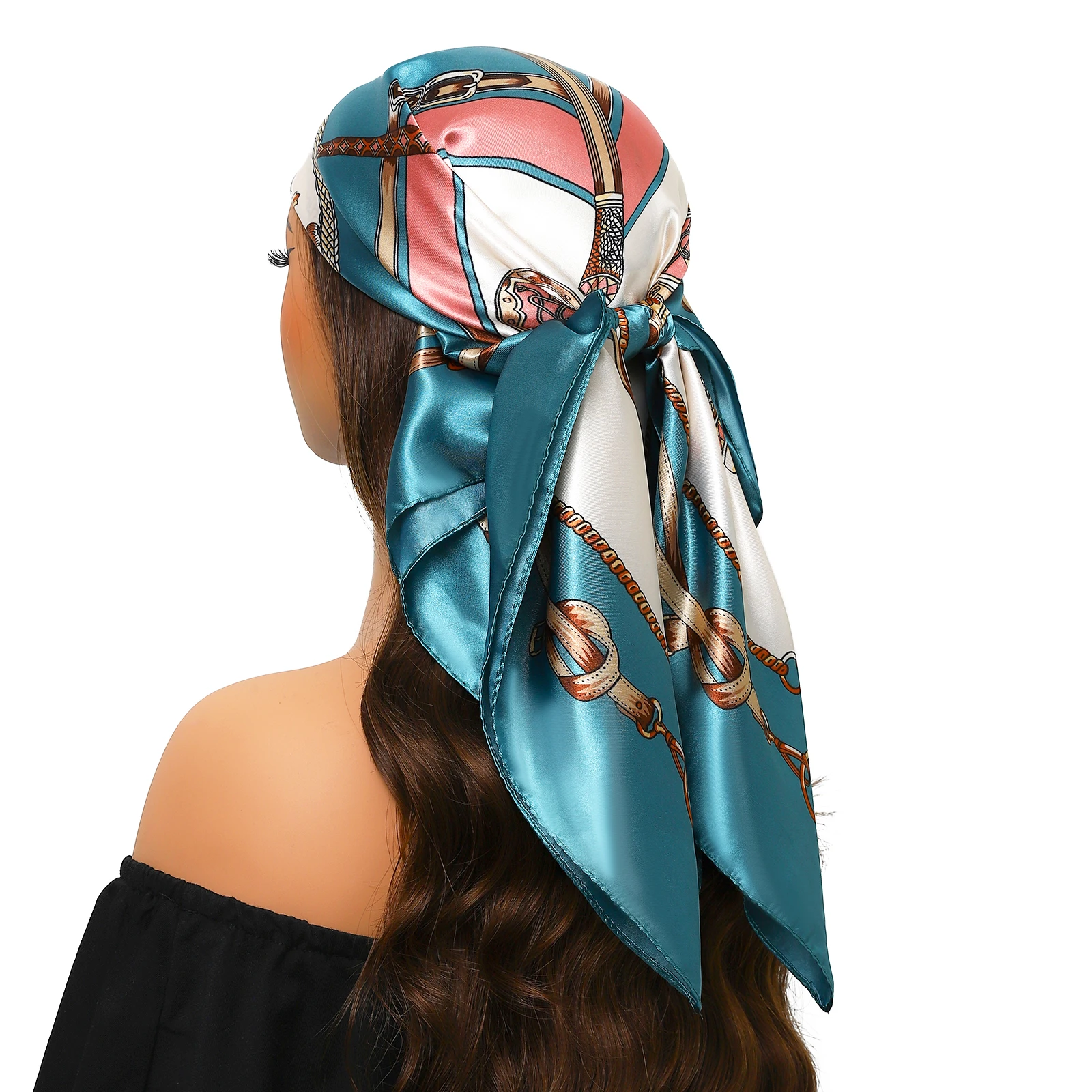 Luxury Brand Silk Satin Square Scarf Women Hijab Bandana Muslim Headscarves Shawl Wrap Ladies Headband Neckerchief Foulard 90cm
Luxury Brand Silk Satin Square Scarf Women Hijab Bandana Muslim Headscarves Shawl Wrap Ladies Headband Neckerchief Foulard 90cm