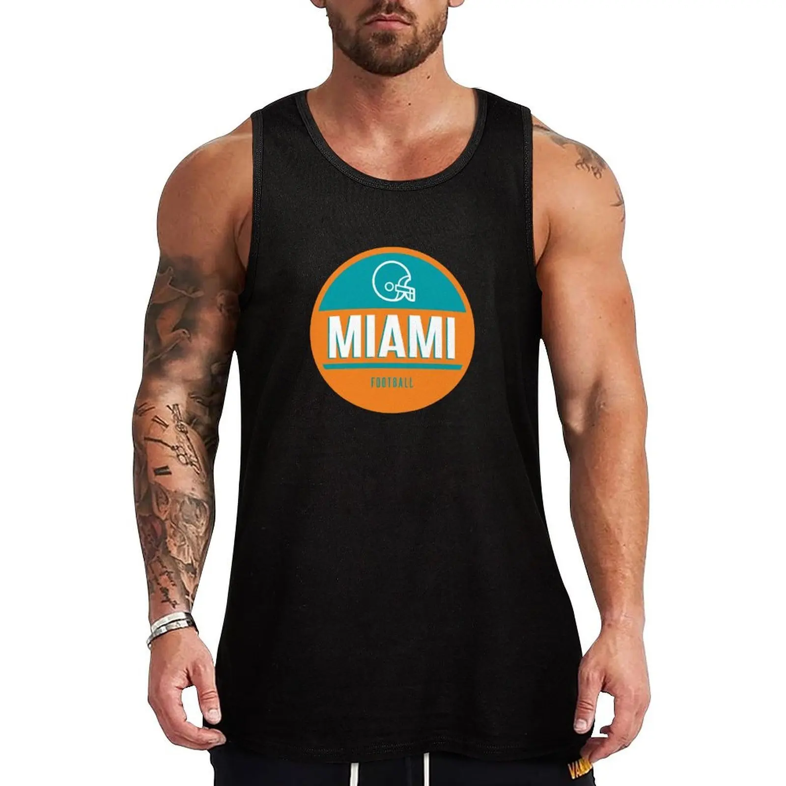 Miami retro football Tank Top Daily Loose Tank Top Casual Sleeveless Summer Wear
Miami retro football Tank Top Daily Loose Tank Top Casual Sleeveless Summer Wear