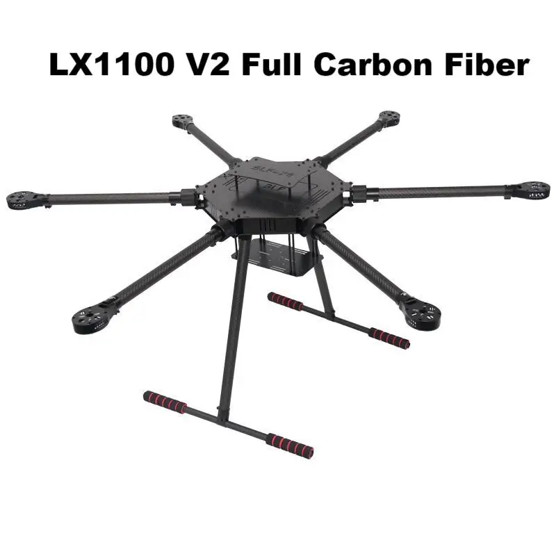FPV LX1100 V1/ V2 Full Carbon Fiber 1100mm Hexa-Rotor Frame X-Roter 80A ESC PX4 Pixhawk Flight Control Drone Frame
FPV LX1100 V1/ V2 Full Carbon Fiber 1100mm Hexa-Rotor Frame X-Roter 80A ESC PX4 Pixhawk Flight Control Drone Frame