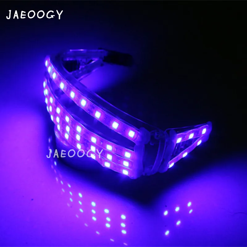 LED Light Transparent Glasses Women Men Party Nightclub Eyewear Performance Props DJ Bar Rave Accessories Adult Show Dance Wear
LED Light Transparent Glasses Women Men Party Nightclub Eyewear Performance Props DJ Bar Rave Accessories Adult Show Dance Wear