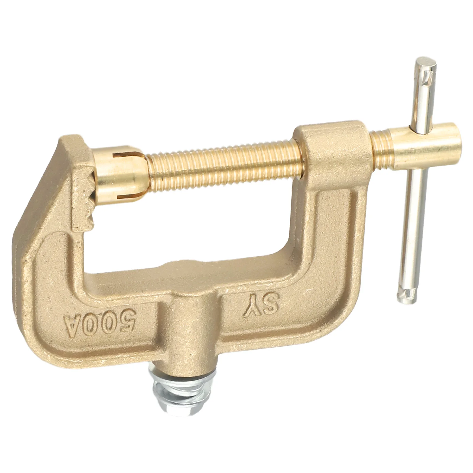 Soldering Tools Ground Clamp 500A Accessories All-copper Earth Wire Clip G-shaped Golden For High Current Welding
Soldering Tools Ground Clamp 500A Accessories All-copper Earth Wire Clip G-shaped Golden For High Current Welding