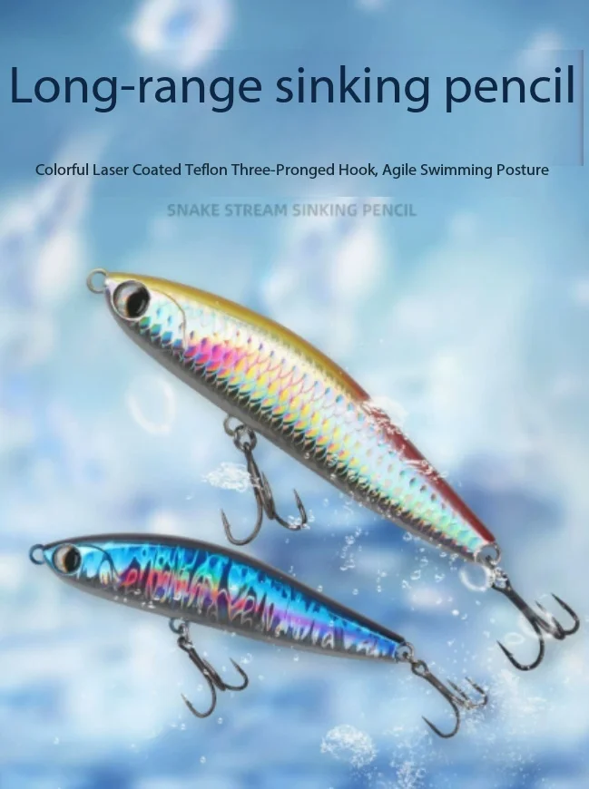 Sinking Slow Vibrating Pencil Jig Lure Set Long Cast Luminous Natural Swim Wild Freshwater Bass Predatory Fishing Bait
Sinking Slow Vibrating Pencil Jig Lure Set Long Cast Luminous Natural Swim Wild Freshwater Bass Predatory Fishing Bait