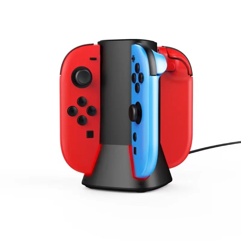 Charging Dock for Switch 2- Fast Charging Station for Joy-Con & Pro Controller with RGB Light, Compatible with Nintendo Switch 2
Charging Dock for Switch 2- Fast Charging Station for Joy-Con & Pro Controller with RGB Light, Compatible with Nintendo Switch 2