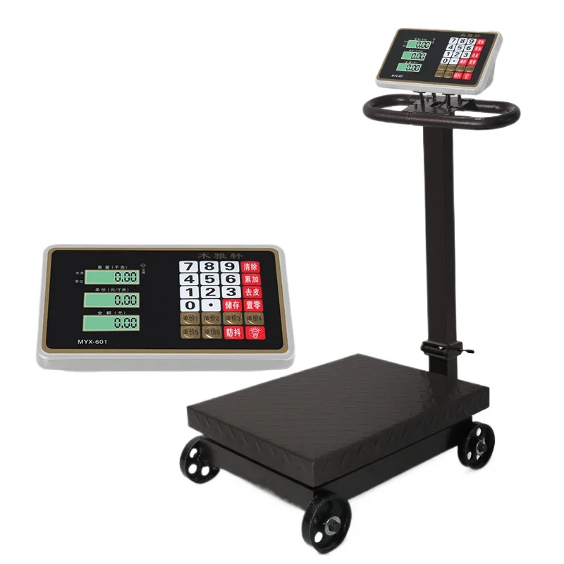 Special hand push belt wheel 600KG folding electronic table scale 300kg pricing scale 500kg commercial
Special hand push belt wheel 600KG folding electronic table scale 300kg pricing scale 500kg commercial