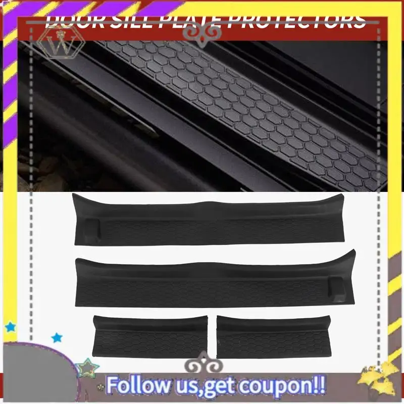 ABXV-Front Entry Guards Door Sill Plate Protectors For Jeep Wrangler JL 2018+ For Jeep Gladiator JT 2018+ ABS Door Threshold Bar
ABXV-Front Entry Guards Door Sill Plate Protectors For Jeep Wrangler JL 2018+ For Jeep Gladiator JT 2018+ ABS Door Threshold Bar