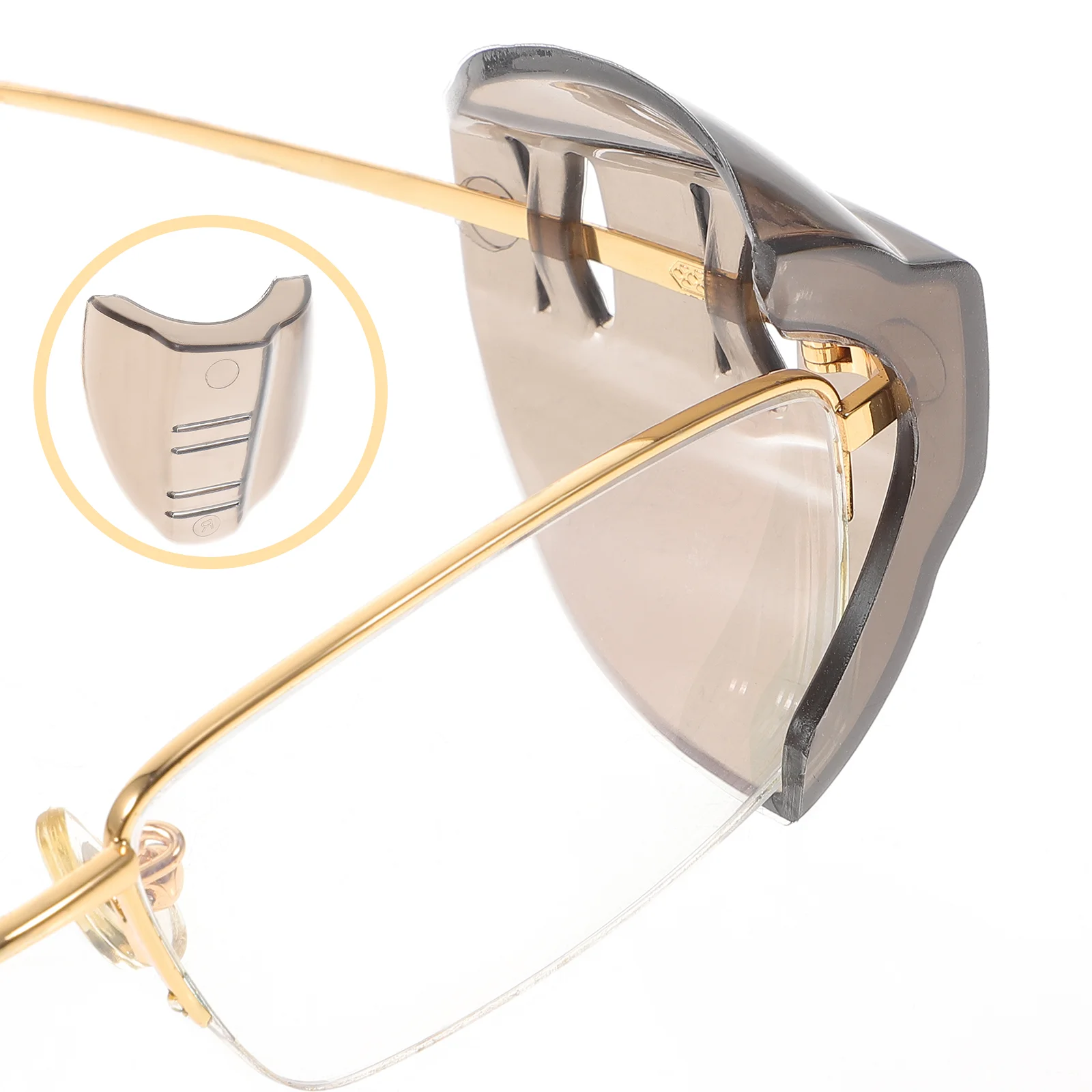 4 Pairs Side Glasses Shields Clear Flexible Sideshield for Tpu Protection Eyeglasses
4 Pairs Side Glasses Shields Clear Flexible Sideshield for Tpu Protection Eyeglasses