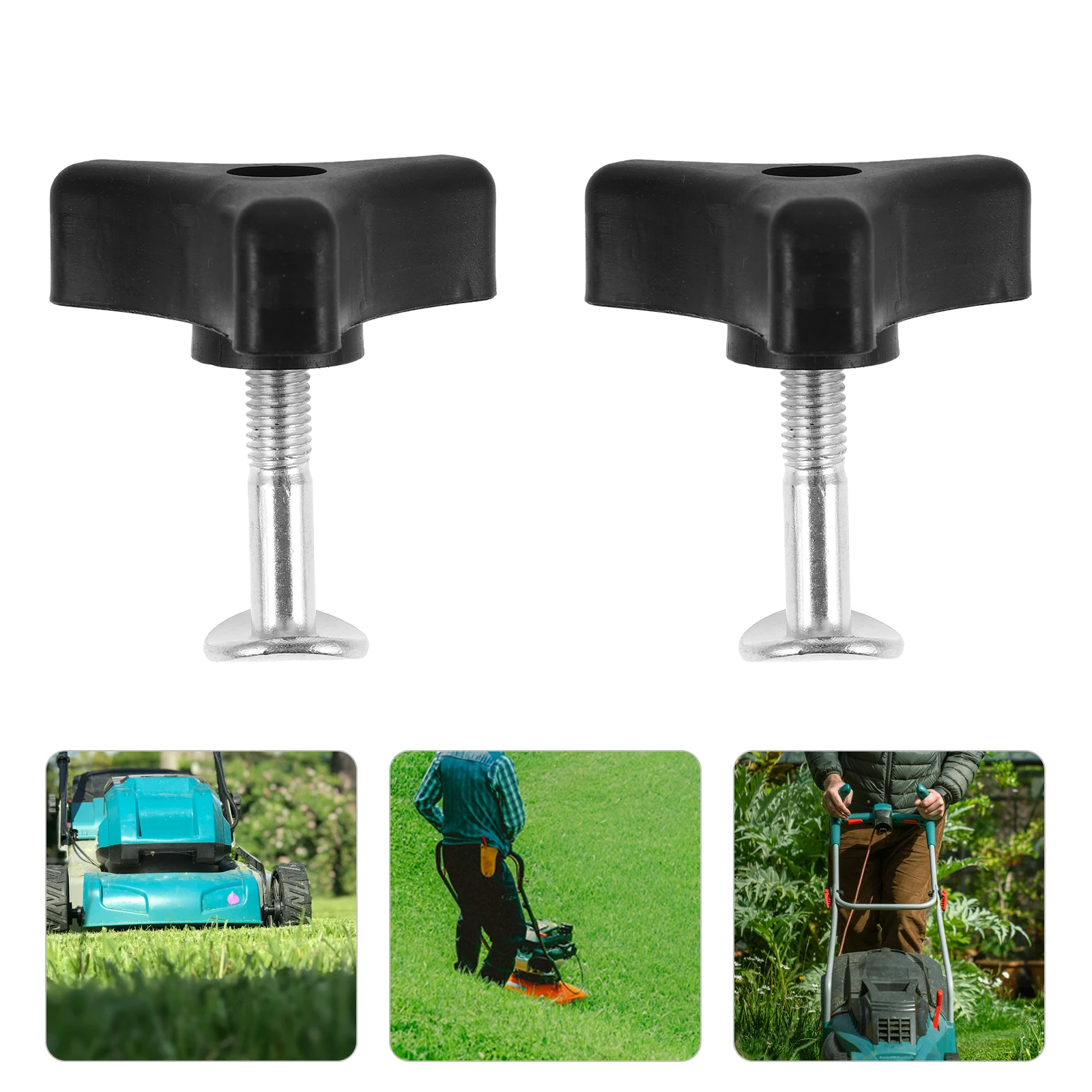 2 Sets Lawn Mower Screws Handles Knobs Bolts Kit Handrail Triangle Universal Garden Tools Equipment Accessories
2 Sets Lawn Mower Screws Handles Knobs Bolts Kit Handrail Triangle Universal Garden Tools Equipment Accessories