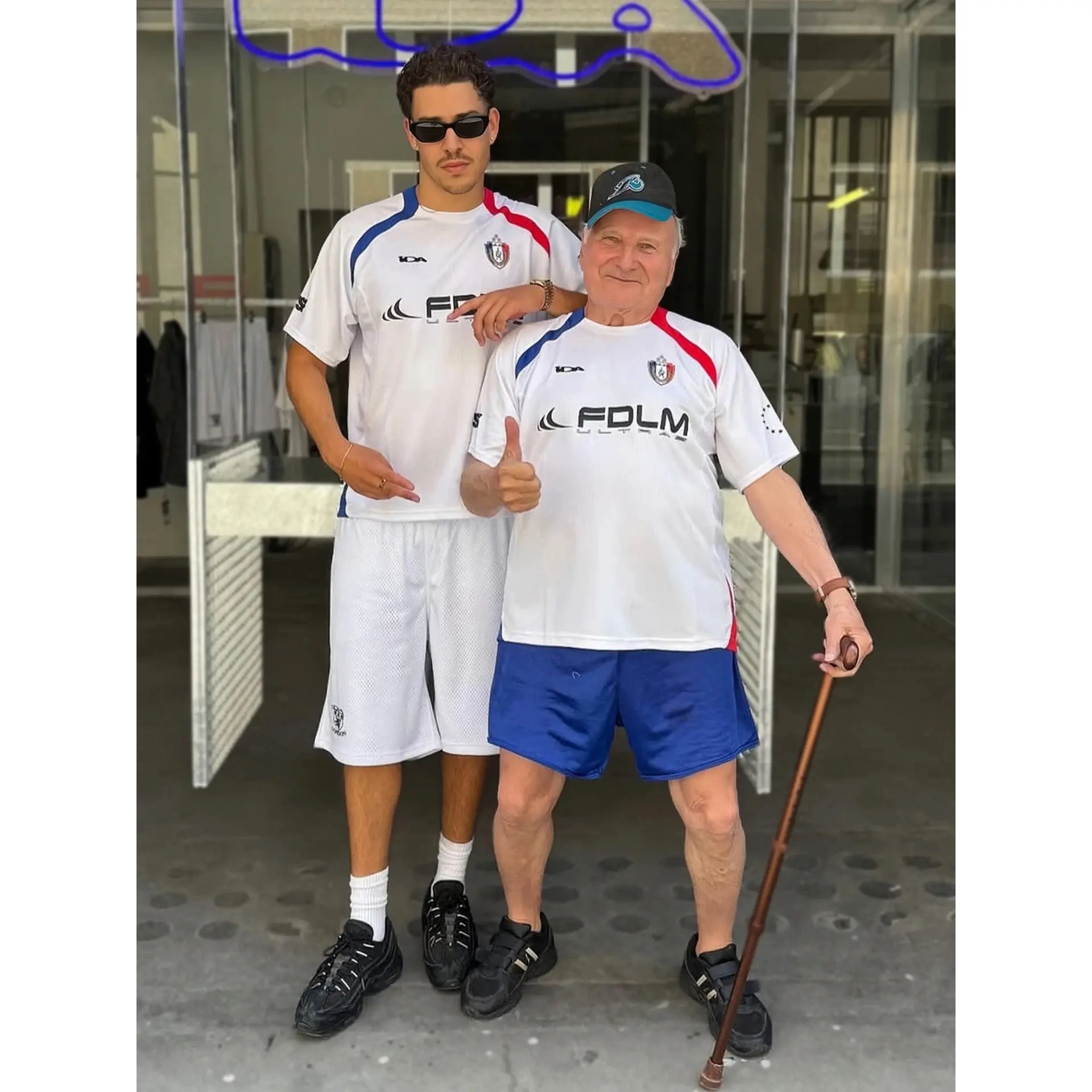 IDA American FDLM Sport Style Short Sleeve T-Shirt Set for Men Breathable Color Block Stripe Casual Leisure Ball Jersey Set
IDA American FDLM Sport Style Short Sleeve T-Shirt Set for Men Breathable Color Block Stripe Casual Leisure Ball Jersey Set